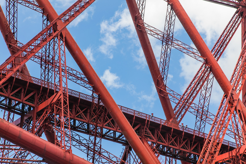 Detail on Forth Rail Bridge